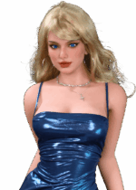 DutchDoll Natasha | 167 cm Realistische TPE Sexpuppe DutchDoll Natasha 167 cm mit hellblonden Haaren, klarblauen Augen, weiblichen Kurven und Gel-Brüsten, lebensechte Puppe mit weicher Hauttextur.