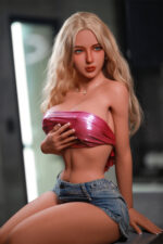 MTXX_MR20231013_170120734 Anpassung Blonde Sexpuppe Aimee mit großen Brüsten und voller Figur 100