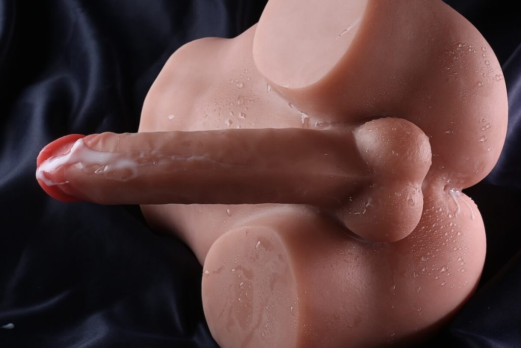 Zubehör Realistischer Masturbator mit Penis und Anus 28